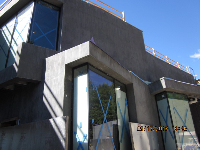 Modern House Under Construction