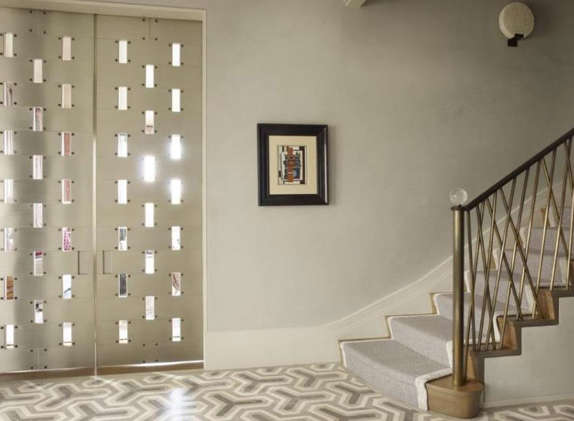 Modern Door With Picture Frame